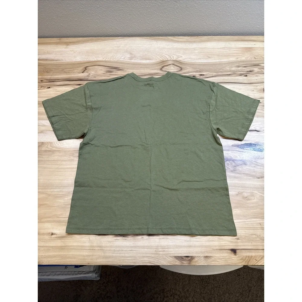 2Pac Official Store Sunflowers Green Short Sleeve T-Shirt Size Medium - Picture 4 of 4